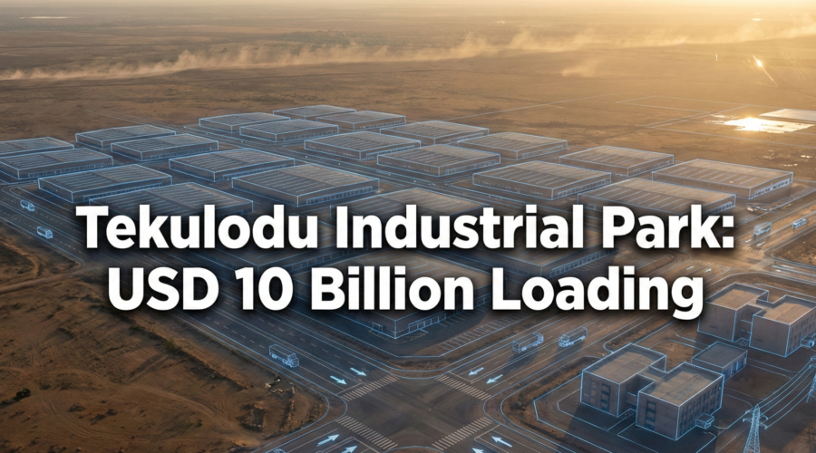 AI-generated image of planned tekulodu industrial park