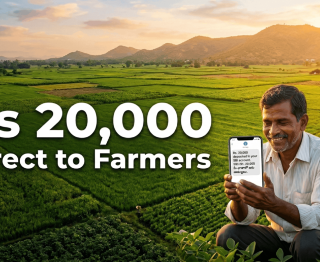 20000rs to ap farmers