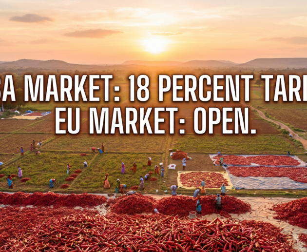 Andhra chilli in US and EU with freetrade deals