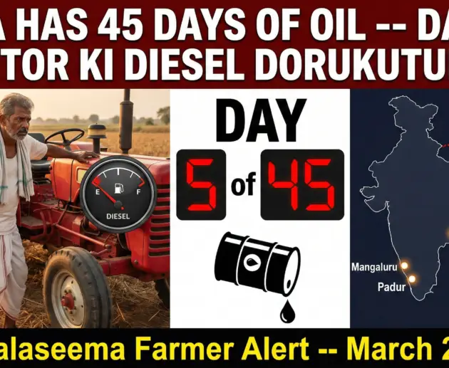 India's run rate of crude oil