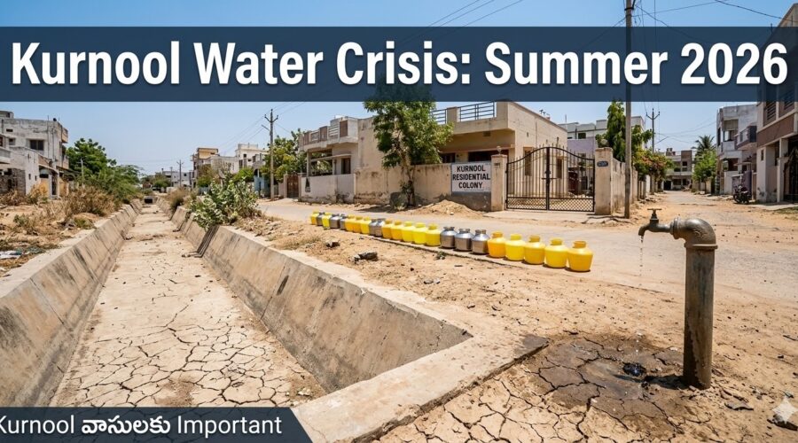 kurnool water supply summer 26