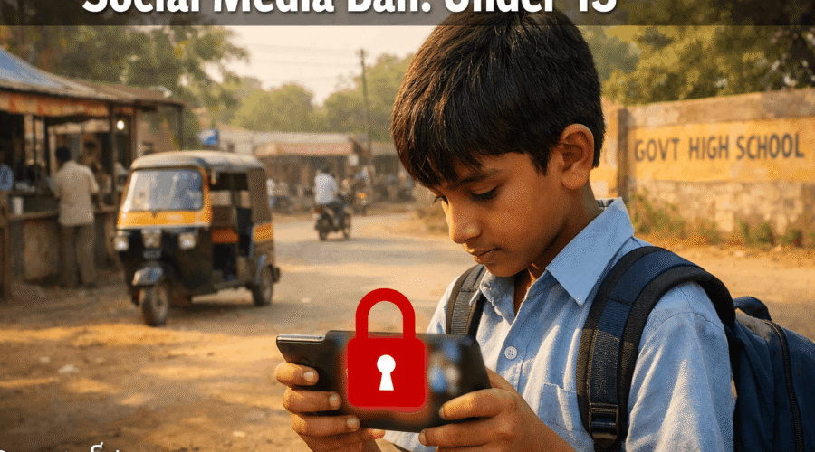 social media ban u13 Andhra